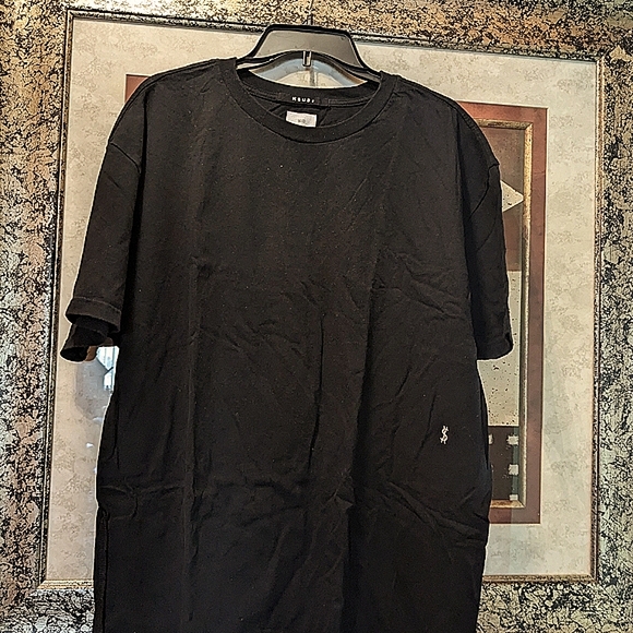 Ksubi Other - Ksubi Mens Black Holographic Kash Cotton T-shirt